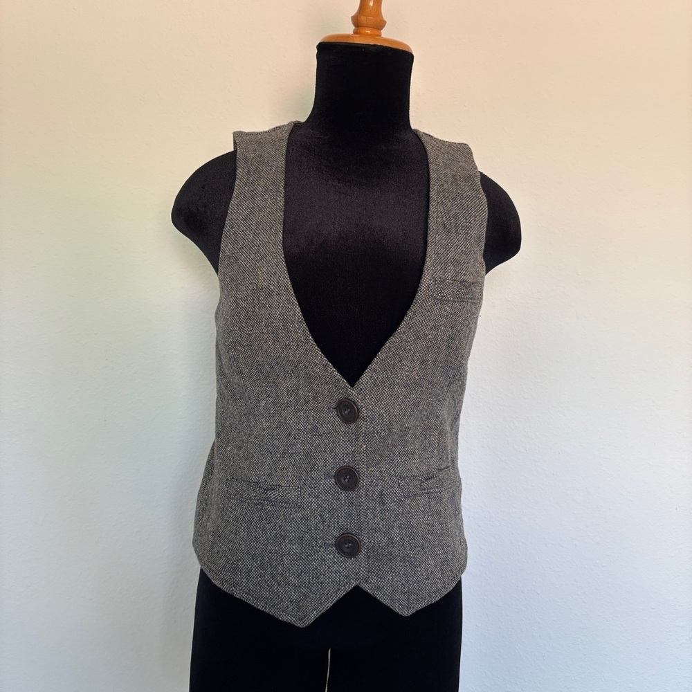 Abercrombie and Fitch Tweed Vest